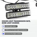 Motoparty Headlight Kit For Sur-ron Segway X260 X160 Talaria Upgrade Dual Light-bar Individual Control Switch Plug And Play