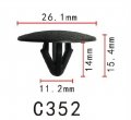 Autobahn88 Hood Insulation Clip Compatible With Hyundai Oem 8112637010 8112637000 Pack Of 20