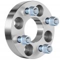 Aintier 4pc 1 4x100 Wheel Spacers 4 Lug With 12x1 5 Studs 60 1mm Cb For 2001-2011 Prius 1989-2002 Tercel 2007-2011 Yaris