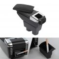 Aintier Car Armrest Console Storage Box Rotatable Center Replacement Fit For 2007-2011 Nissan Tiida