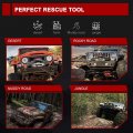 Bunker Indust Synthetic Winch Rope 3 8 X 85 26000ibs Cable Line Extension With Jacket And Sleeve Protection For 4wd 4x4 Offroad