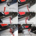 Bunker Indust Synthetic Winch Rope 3 8 X 85 26000ibs Cable Line Extension With Jacket And Sleeve Protection For 4wd 4x4 Offroad