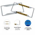 Boston Bruins Team Nhl National Hockey League Metal License Plate Frame For Front Or Back Of Car Officially Licensed