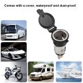 Dc 12v-24v 10a Cigarette Lighter Socket Abs And Metal Adapter For Motorcycle Car Boat Other Electrical Appliances