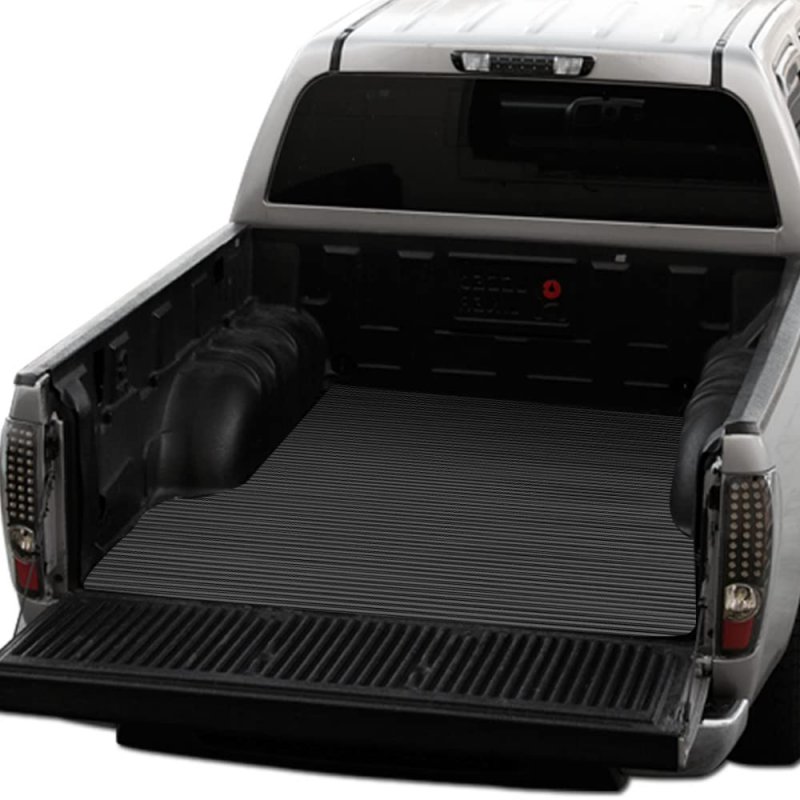 Tlaps 7422452642660 For 2007-2021 Toyota Tundra 6 5 Feet 78 Bed Black Rubber Horizontal Line Truck Mat