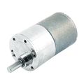 Uxcell Tjp37rga25i-z6068 6mm Dia Eccentric Shaft Gear Reduction Dc Motor 24v 300rpm