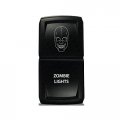 Ch4x4 Rocker Switch V2 Zombie Lights Symbol 11 Blue Led