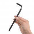 Uxcell 8mm Ball End Hex Key Wrench L Shaped Long Arm Cr-v Repairing Tool Black