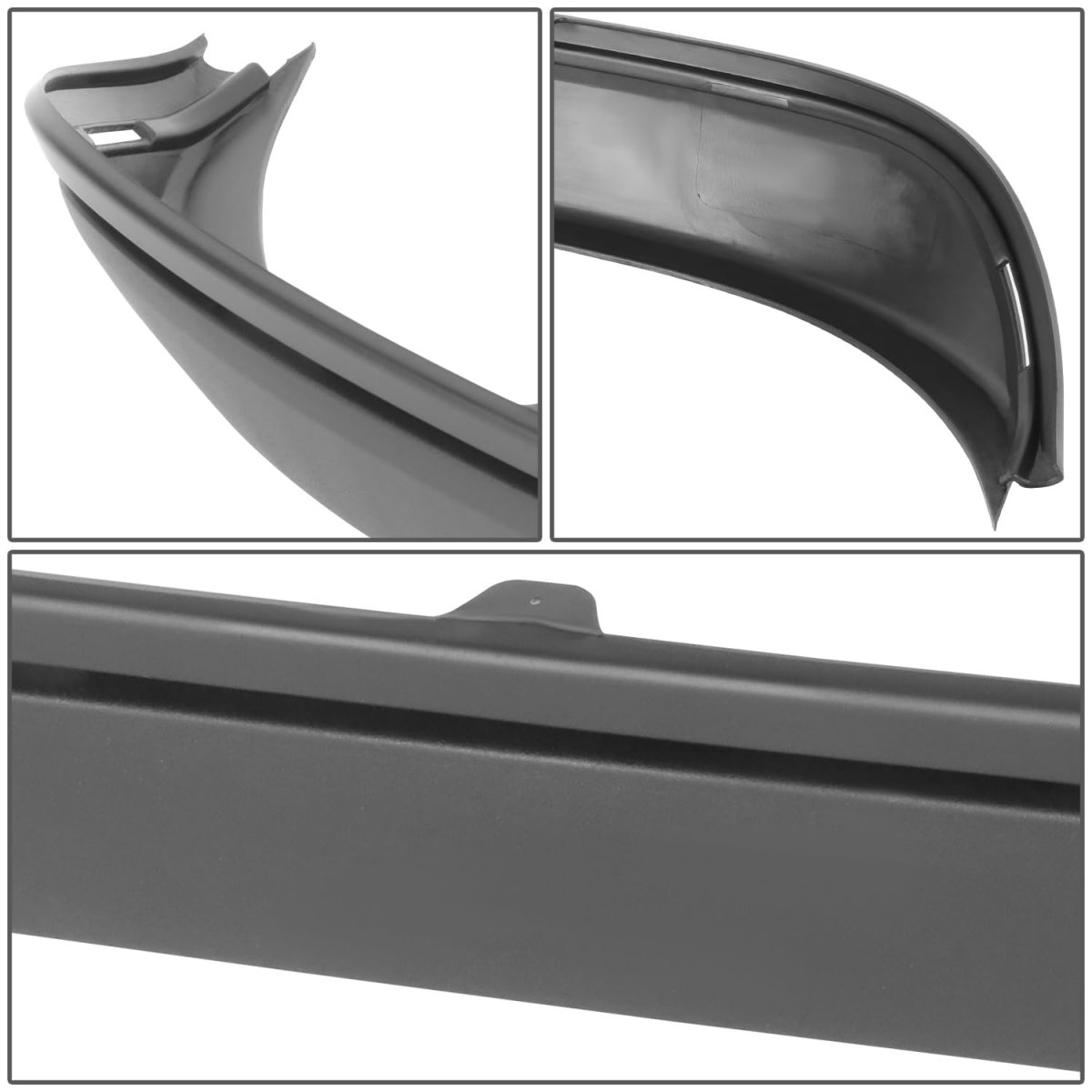 Fo1195122 Factory Style Rear Lower Bumper Valance Air Deflector For Ford Fiesta S Se 2011-2013 Textured Black