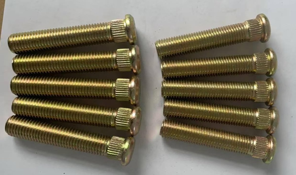 10pcs Extended Wheel Studs M12x1 5 2 In Length For Chevrolet Camaro Corvette Pontiac Firebird Ford Courier Escort Taurus