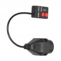 Qiilu Reset Oil Service Light Tool 20pin Socket Code Clear Replacement For 3 5 7 Series E30 E36 E34 E39 E38