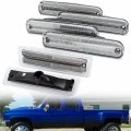 Nslumo Led Side Marker Lights For 1981-1991 Chevy C K C30 K30 Gmc C3500 K3500 Dually Trucks Amber Front Rear Red Clearance