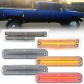 Nslumo Led Side Marker Lights For 1981-1991 Chevy C K C30 K30 Gmc C3500 K3500 Dually Trucks Amber Front Rear Red Clearance 