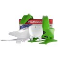 Polisport Plastics Kit Green For Kawasaki Kx125 Kx250 99-02