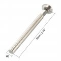 Uxcell M6x70mm Furniture Bolts Hex Socket Screws Fastener 48mm Thread Length 5pcs