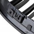 Front Lh Rh Upper Kidney Grill Grille For Bmw 2007-2010 E92 E93 328i 335i 2-door 2008-2013 M3 Glossy Black Double Line