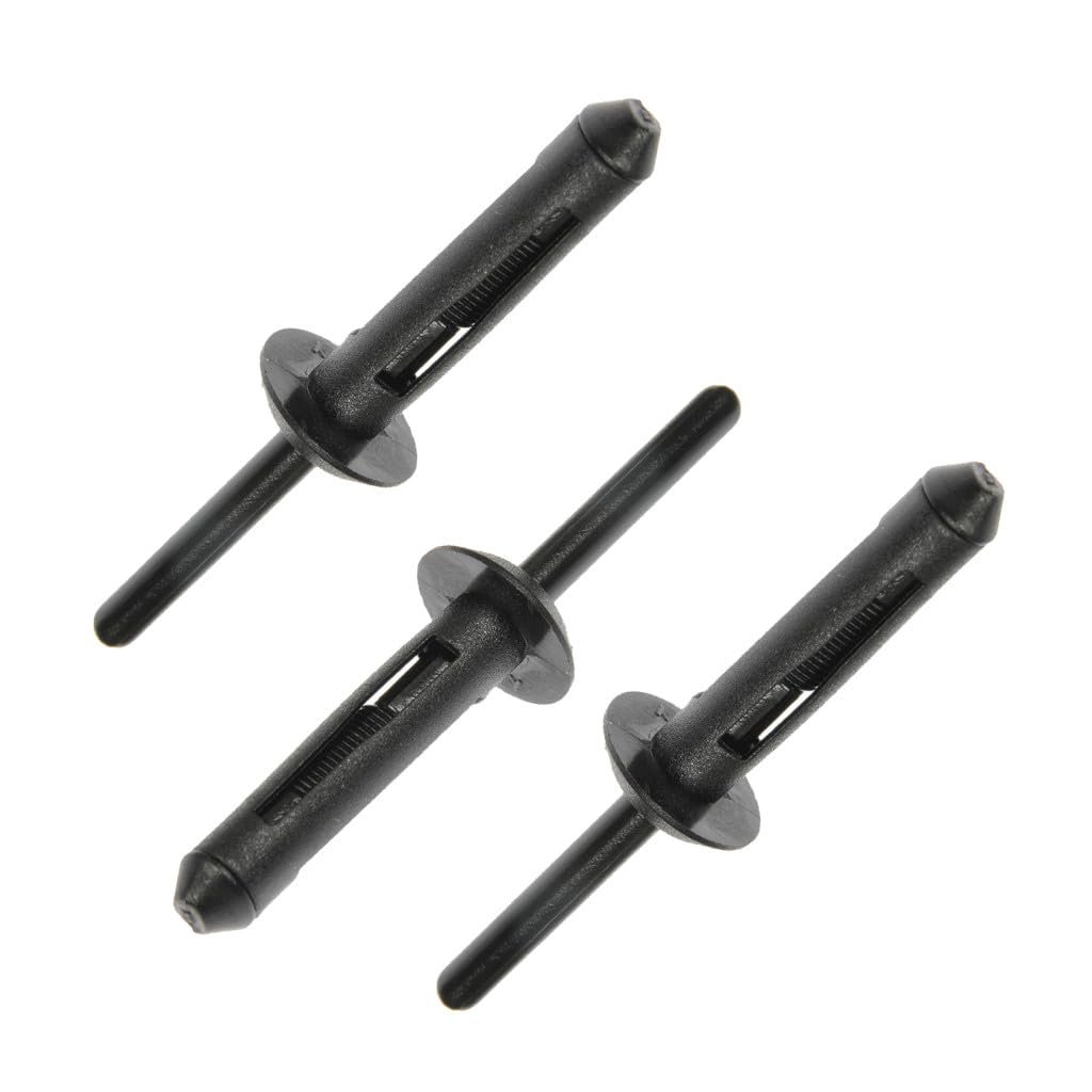 Blind Rivets For Dodge Intrepid 1999 2000 2001 2002 2003 2004 Exterior Fender Nylon Black Replacement 10184895 6506007aa