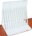 12 Pack L14 X H 10 White Heavy Duty Shelf Brackets With Screws Metal Support Angle For Shelves L Floating 