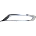 Fog Light Trim Molding For Chrysler 300 2015 2022 Front Passenger Side Satin Chrome Finish Plastic Replaces Ch1039166 