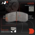 A-premium Front Ceramic Disc Brake Pads Set Compatible With Select Nissan Models Altima 2013-2020 Leaf 2014-2017 Hardware 4 Pcs