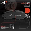 A-premium Front Ceramic Disc Brake Pads Set Compatible With Select Nissan Models Altima 2013-2020 Leaf 2014-2017 Hardware 4 Pcs