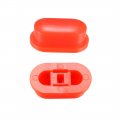 25pcs Tactile Push Button Switch Caps 18x10x7mm For Micro Red 