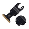 12 Pcs Titanium-coated Oscillating Multitool Blades Metal Cutting Set Universal Saw Multi-purpose Blade Includes 40mm 70mm