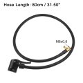 80cm 31 50 Tyre Inflator Hose Adapter Deflatable With Connector Extension
