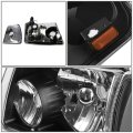 Auto Dynasty For Ford Ranger Pair Of Black Housing Amber Corner Headlight Smoke Lens Led 3rd Brake Light
