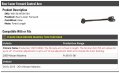 Marketplace Auto Parts Rear Lower Forward Control Arm Fixed Length Compatible With 2009-2010 2013-2014 Nissan Maxima Fits From