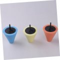 Sherchpry 3pcs Sponge Polishing Pad Tool Cone Foam Tools Cosmetology Kit Wheel Car