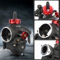Nibbi Carburetor Pe19mm Fits 100cc 110cc 125cc Flange Motorcycle Engines With Main Pilot Jet Yamaha Honda Apollo Cg Gy6 Atv Pit