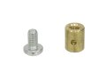 1953 1962 Corvette Hood Release Cable Stop Brass With Clutch Heavy Duty Screw Model 341071 Pack Of 2