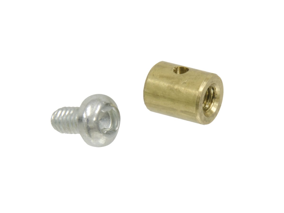 1953 1962 Corvette Hood Release Cable Stop Brass With Clutch Heavy Duty Screw Model 341071 Pack Of 2