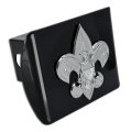 Elektroplate Officially Licensed Scouting America All Metal Black Hitch Cover For Trucks And Suvs Fits Standard 2 Trailer 