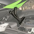 Tcmt Rear Passenger Footrests Footpegs Brackets Fit For Kawasaki Z650 Ninja 650 17-23 Replacement 35063-1350-18r 35063-1351-18r
