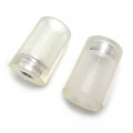 Universal 10mm Motorcycle Frame Sliders Crash Protector Clear Smooth Plastic 45 By 70mm Left And Right Sides Hkxh6014-007-clear 