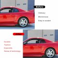 Side Window Louvers For Ford Mustang 1999 2000 2001 2002 2003 2004 Windshield Sun Shade Cover Abs Vent In Gt Lambo Style Matte