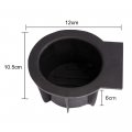 G-plus Black Center Console Cup Holder Rubber Inserts Compatible With Ford F150 Expedition Navigator 2009-2014 W O Flow Through