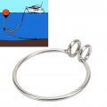 Acouto Anchor Retriever Ring 8mm Marine Retrieval Retrieving System Stainless Steel Polished For Boat Yacht Fishing