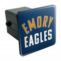 Emory University Eagles Logo Tow Trailer Hitch Cover Plug Insert 2 In Heavy Duty Abs Plastic With Uv Resistant Resin Top