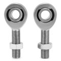 Joints Rod End Kit 1 2 Thread Left Right Hand With Jam Nut Heat Treated Chrome Plated 16 238 Lbs Load Capacity For Steering 