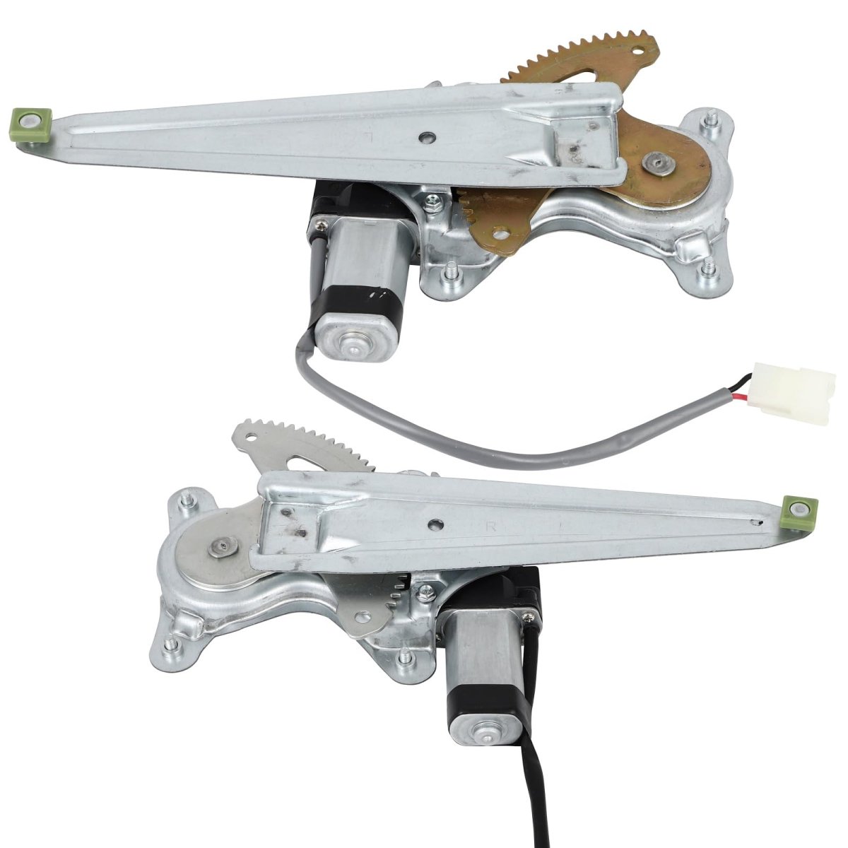 Rear Driver And Passenger Side Power Window Regulator Motor For 2007 2014 Toyota Yaris Set Of 2