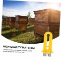 Angoily 3pcs 2 1 Beekeeping Crimper Tool Frame Wire Tightener Hive Kit Tools For Keeping Apiculture Supplies Iron