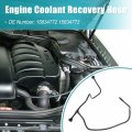 X Autohaux 166-500-02-91 166-500-10-91 Coolant Breather Pipe Radiator Overflow Hose For Mercedes-benz Gl450 Gl550 Gls550 Ml550