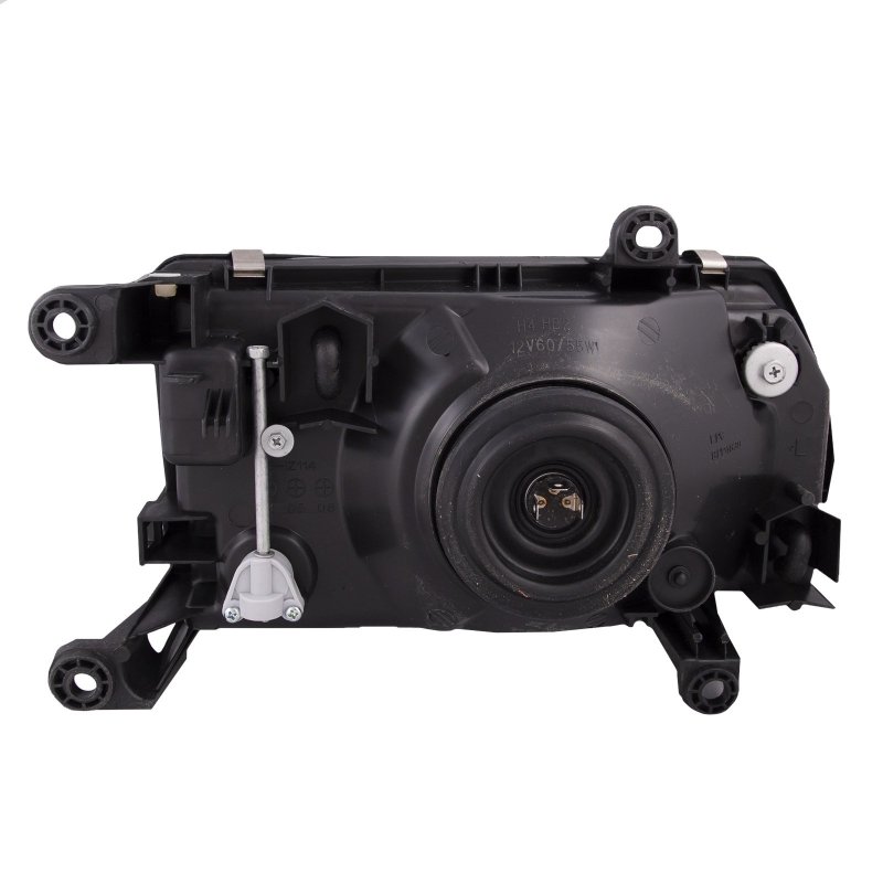 Headlightsdepot Chrome Housing Halogen Headlight For Honda Isuzu Passport Rodeo Includes Left Driver Side Headlamp