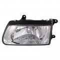 Headlightsdepot Chrome Housing Halogen Headlight For Honda Isuzu Passport Rodeo Includes Left Driver Side Headlamp 