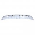 Applianpar Front Bumper Lower Valance Panel Skid Plate For Ford Explorer 2020-2022 Silver Painted
