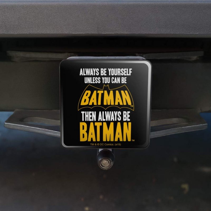 Batman Be Tow Trailer Hitch Cover Plug Insert