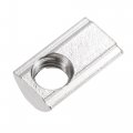 Uxcell M8 T Slot Nuts Roll In Spring T-nut With Ball Carbon Steel For 3030 Series Aluminum Extrusion Profile Rail 8mm 50pcs